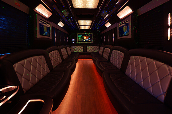 Party Bus Shuttles For Airport Transportation